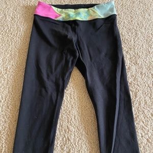 Ivivva/lululemon Crop Leggings girls sz 10